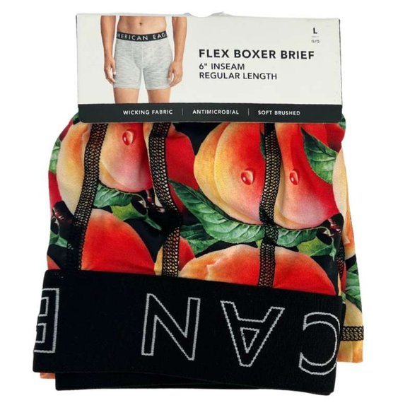 American Eagle Outfitters, Underwear & Socks, American Eagle Outfitters  Mens Flex Boxer Brief Peaches Various Sizes